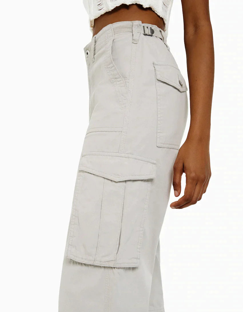 Adjustable Cargo™ Pants | Hoge Taille