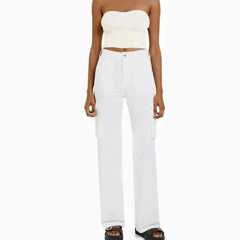 Adjustable Cargo™ Pants | Hoge Taille