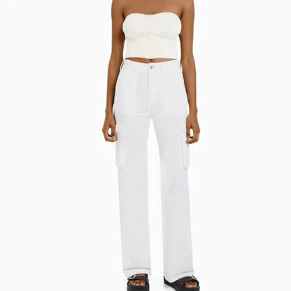 Adjustable Cargo™ Pants | Hoge Taille